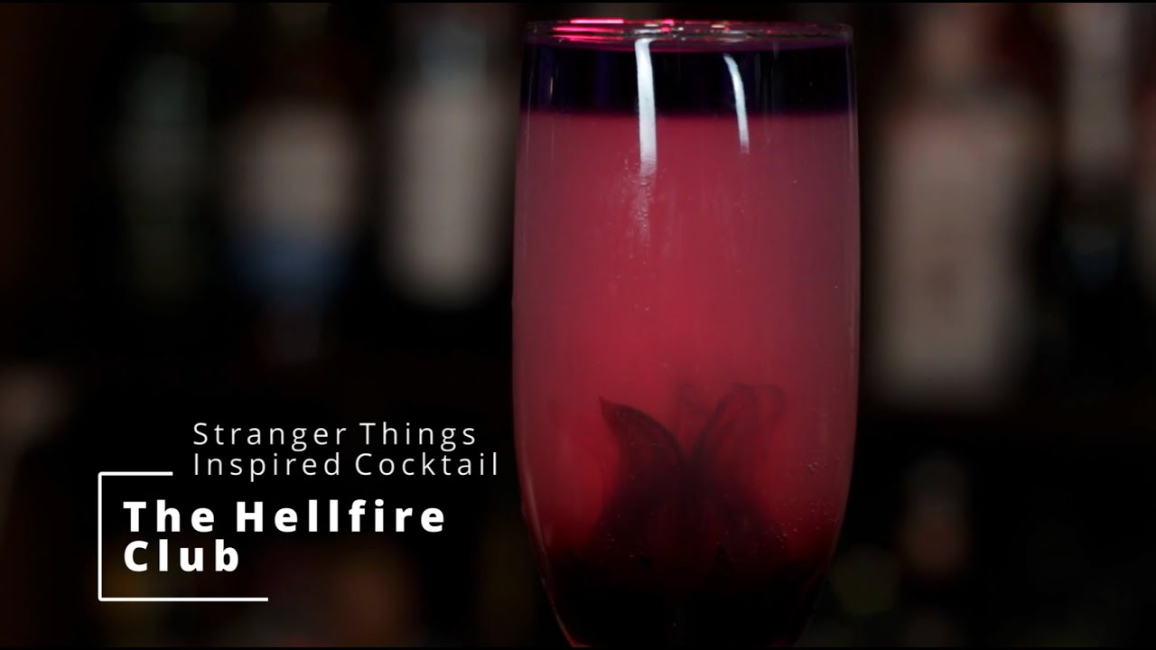 Hellfire Club | A Stranger Things Inspired Cocktail