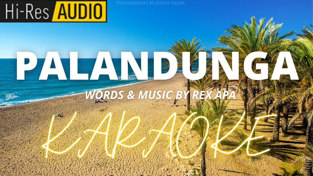 Palandunga-Rex Apa | Karaoke | Minus-One | Instrumental