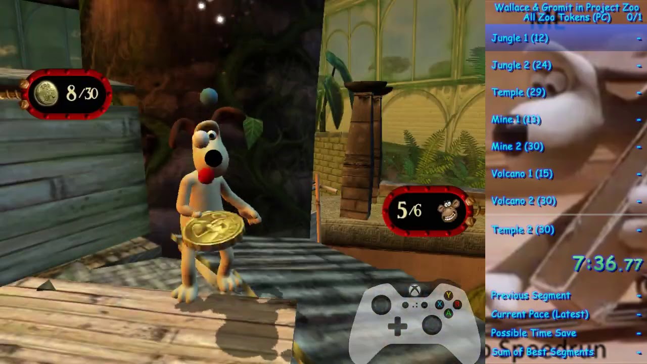 Wallace & Gromit in Project Zoo All Zoo Tokens in 3:32:34