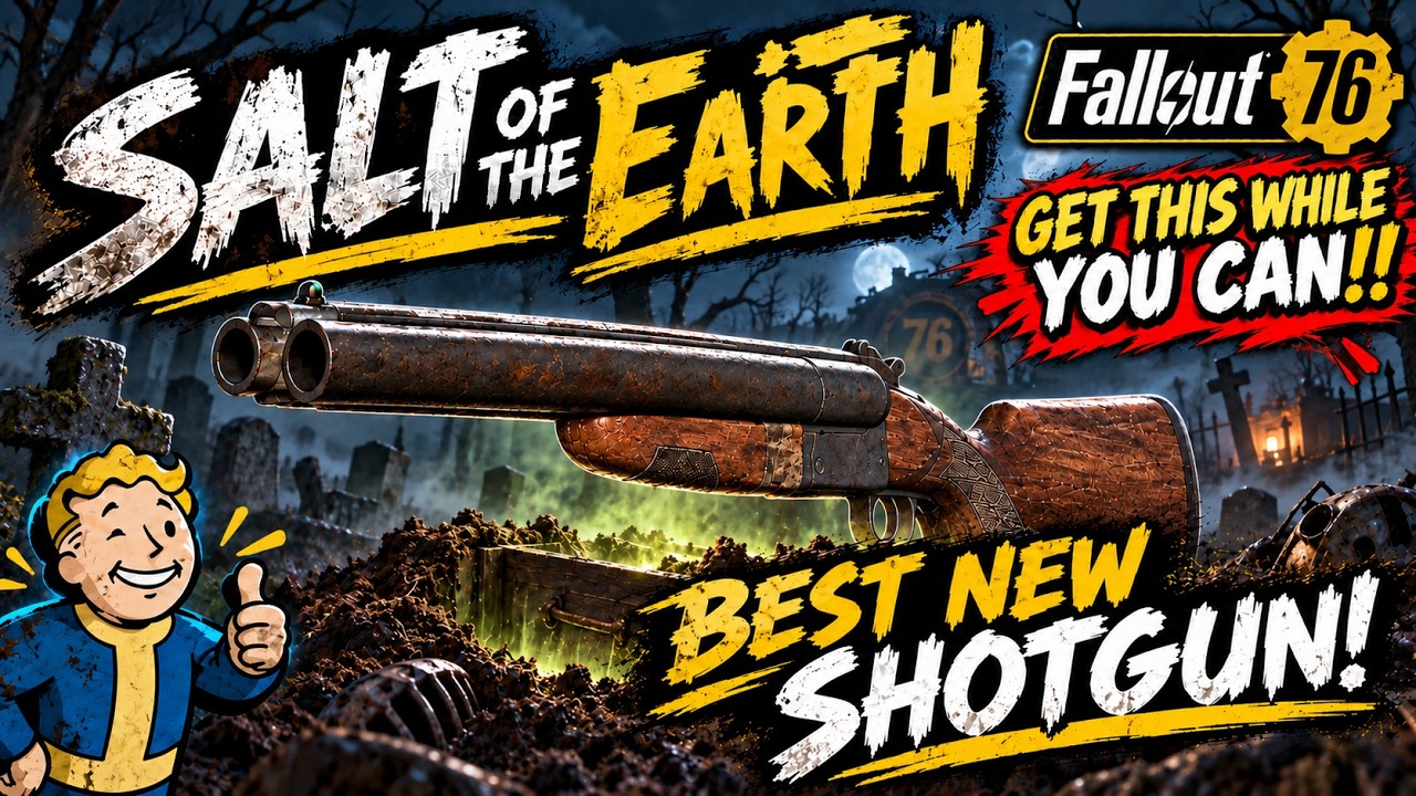 😱Этот уникальный дробовик УНИЧТОЖАЕТ всё! | Fallout 76😱