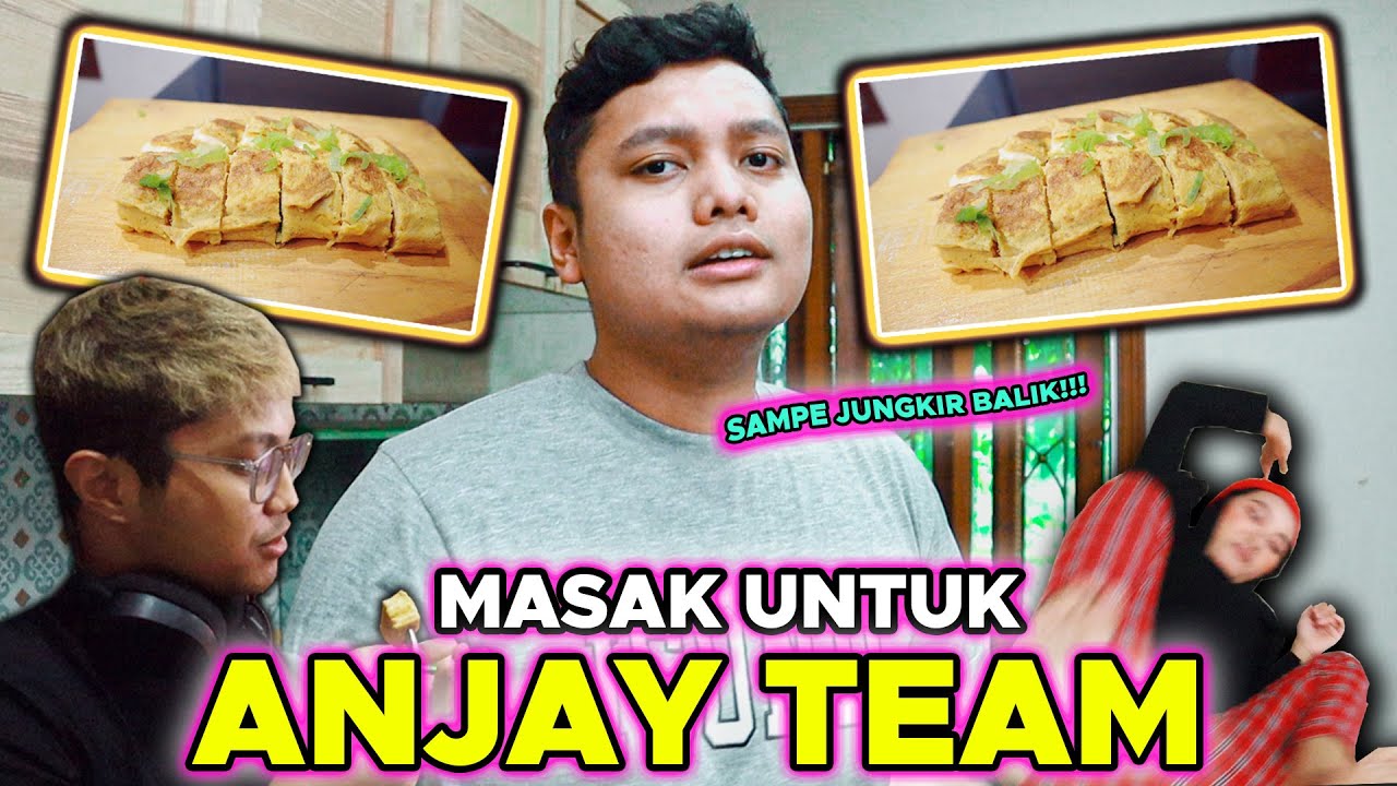 @IndiraKalistha SALTO!! MASAKIN ANJAY TEAM DENGAN BAHAN SEADANYA !!