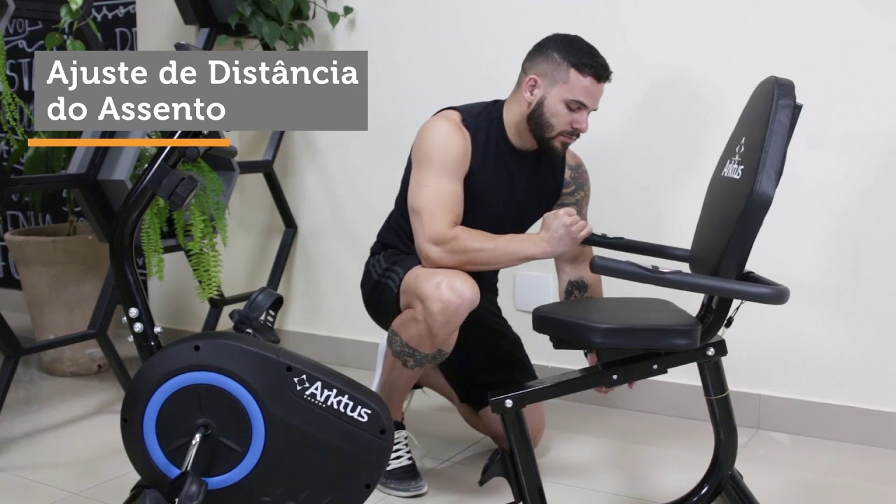 Bicicleta Horizontal Ergométrica - Arktus