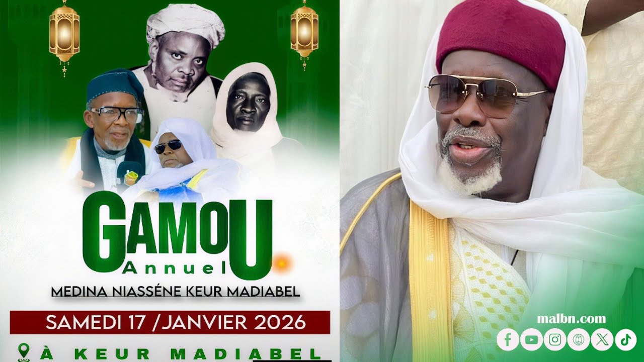 🔴Sira Yonente bi  ( مُحَمَّدُ ﷺ ) ak Serigne Aliou Serigne Mbaye Niass I Gamou Médina Niassène 2026.