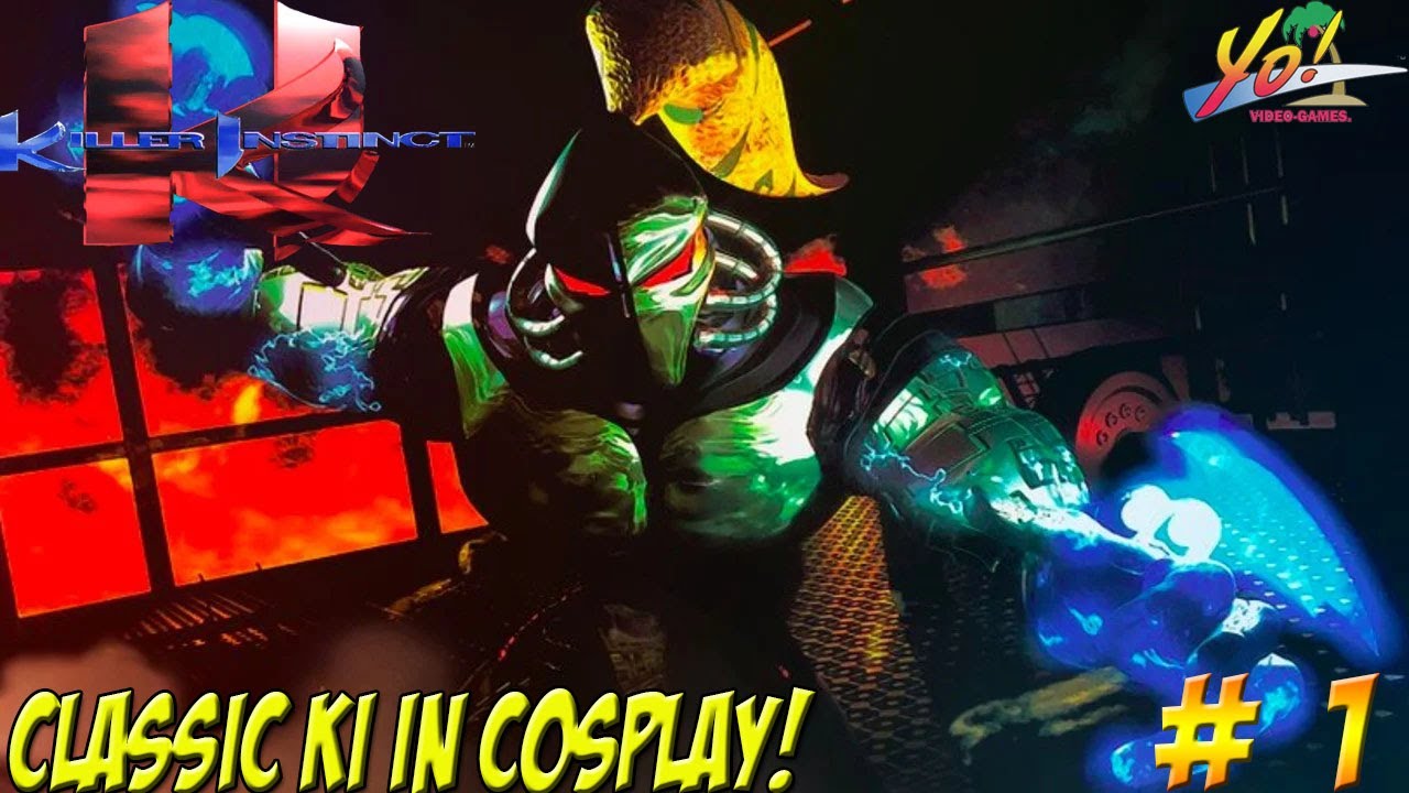 Killer Instinct in Cosplay! Arcade Part 1 - YoVideogames