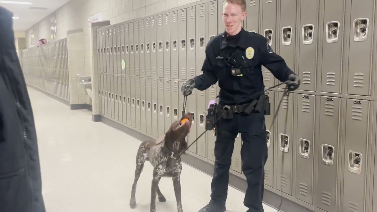 Meet 'Bolt' - Granite Police Department's New K-9 Officer