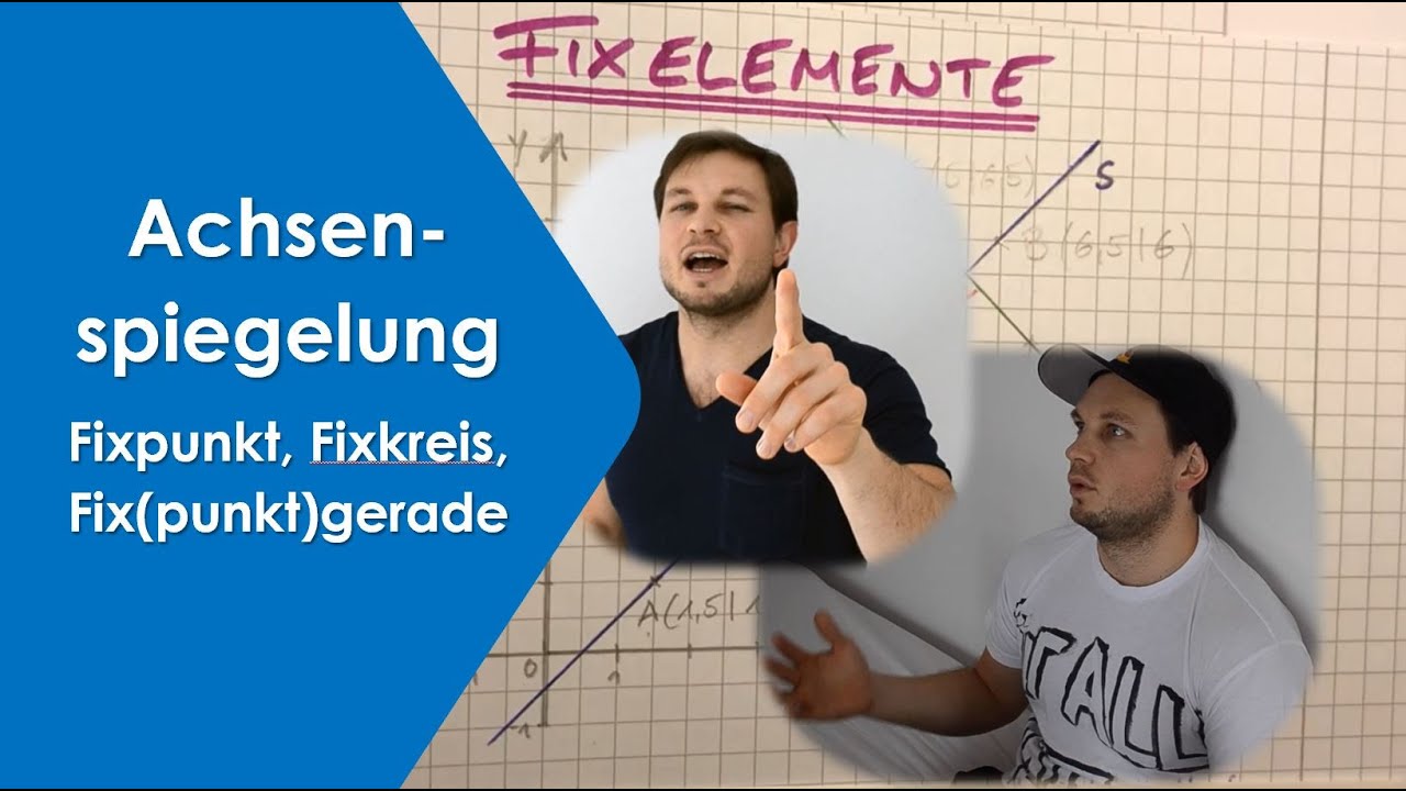 M6 Fixelemente Achsenspiegelung