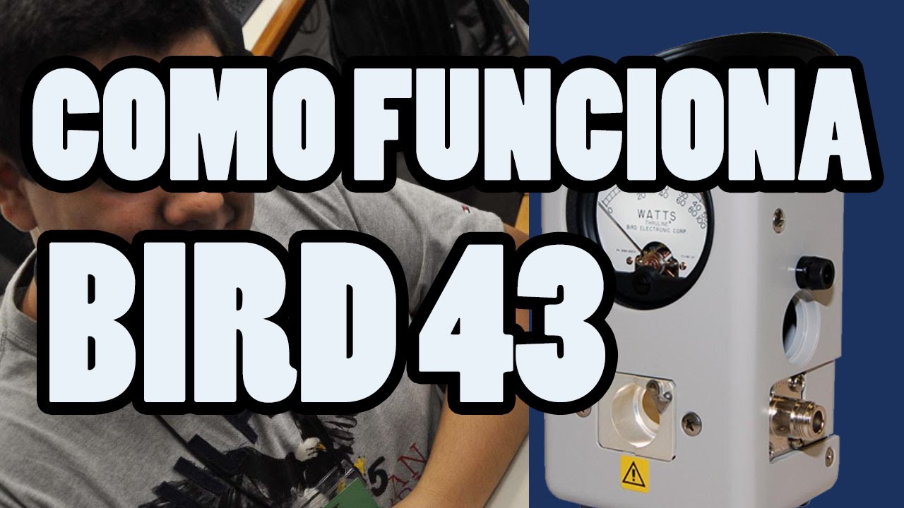 Como funciona um Watt&iacute;metro BIRD 43 - Navarro Eletr&ocirc;nica
