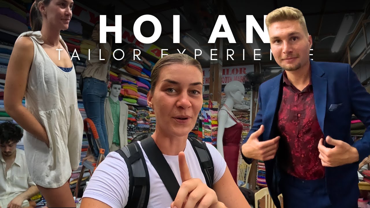 A Full Suit For Under $200 In Vietnam! 🇻🇳 Hoi An Tailor Experience
