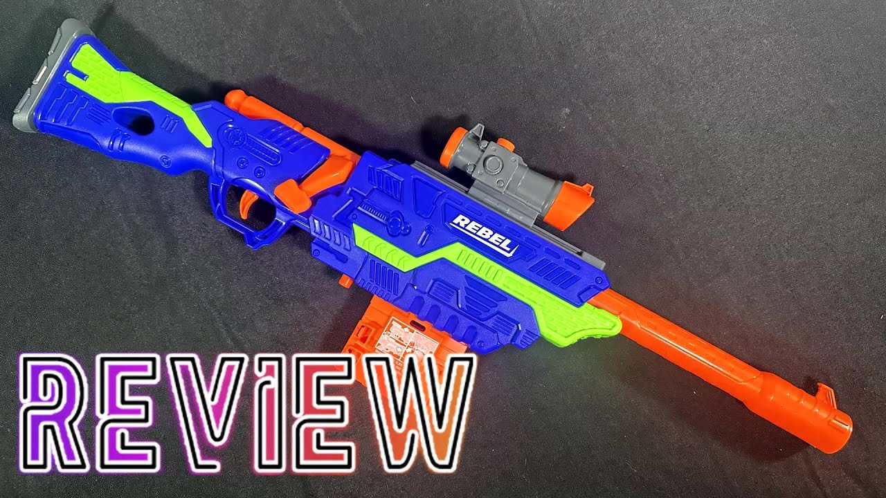 [REVIEW] Adventure Force Rebel | Absolute Heater! $10 Sniper Rifle! [Nerf War Tested]
