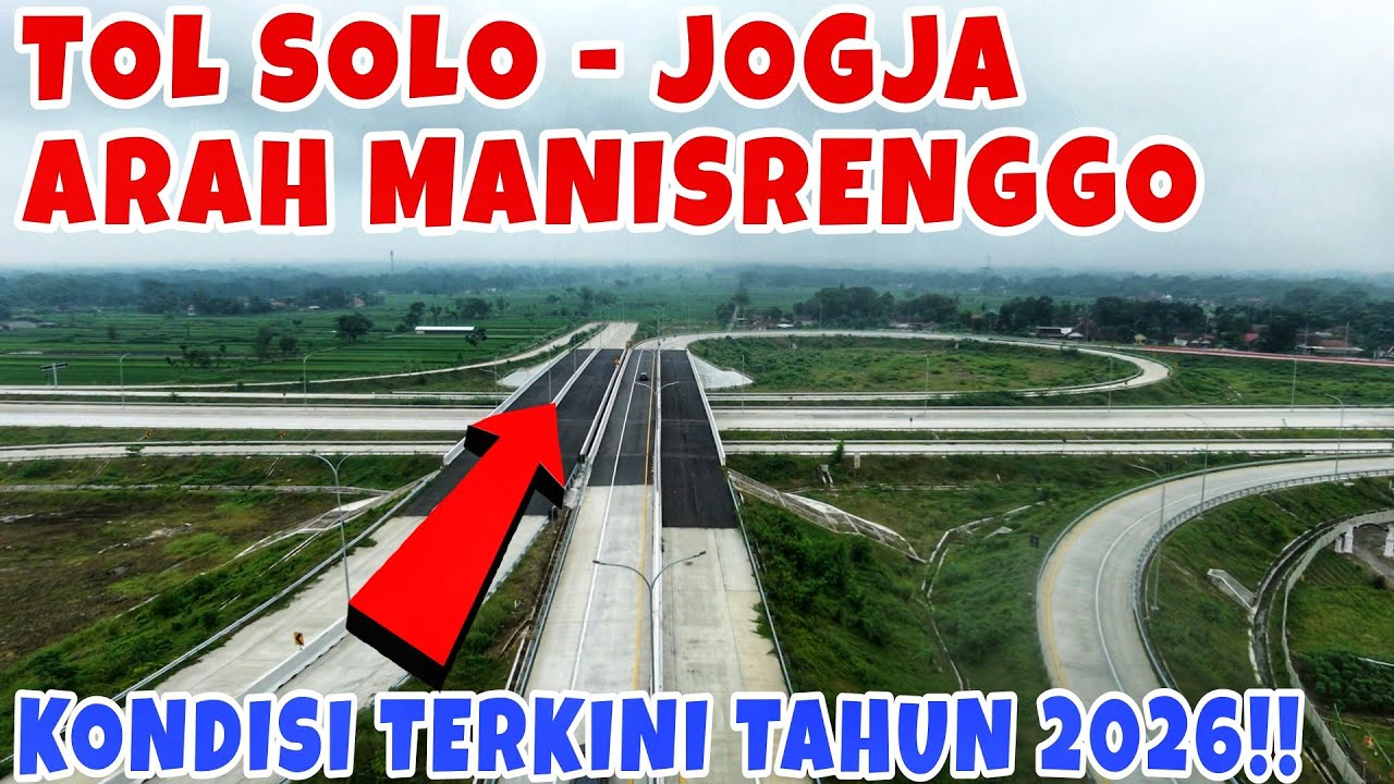 TERBARU‼️Kondisi Tol Solo - Jogja Arah Manisrenggo