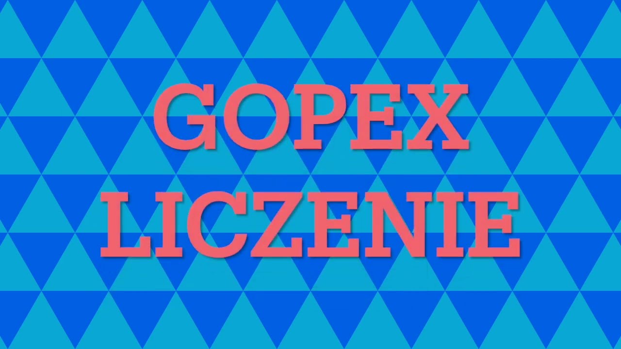 GOPEX LICZENIE