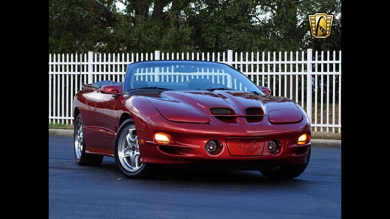 2002 Pontiac Firebird WS6 Gateway Orlando #1058