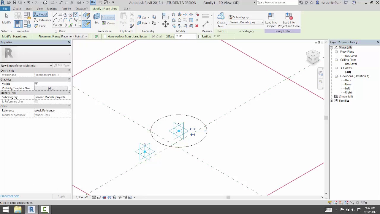 Revit  Adaptive Component Reactor 01