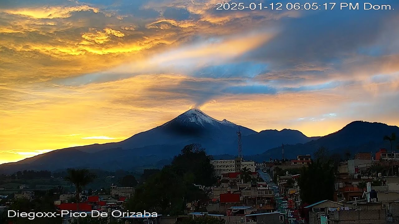 Citlalt&eacute;petl: Pico De Orizaba En Vivo HD C&aacute;mara
