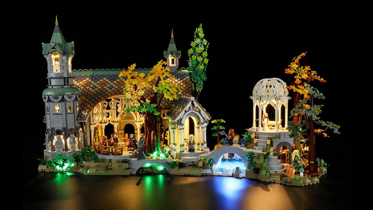 Lightailing Light Kit For Lego THE LORD OF THE RINGS: RIVENDELL&trade; 10316