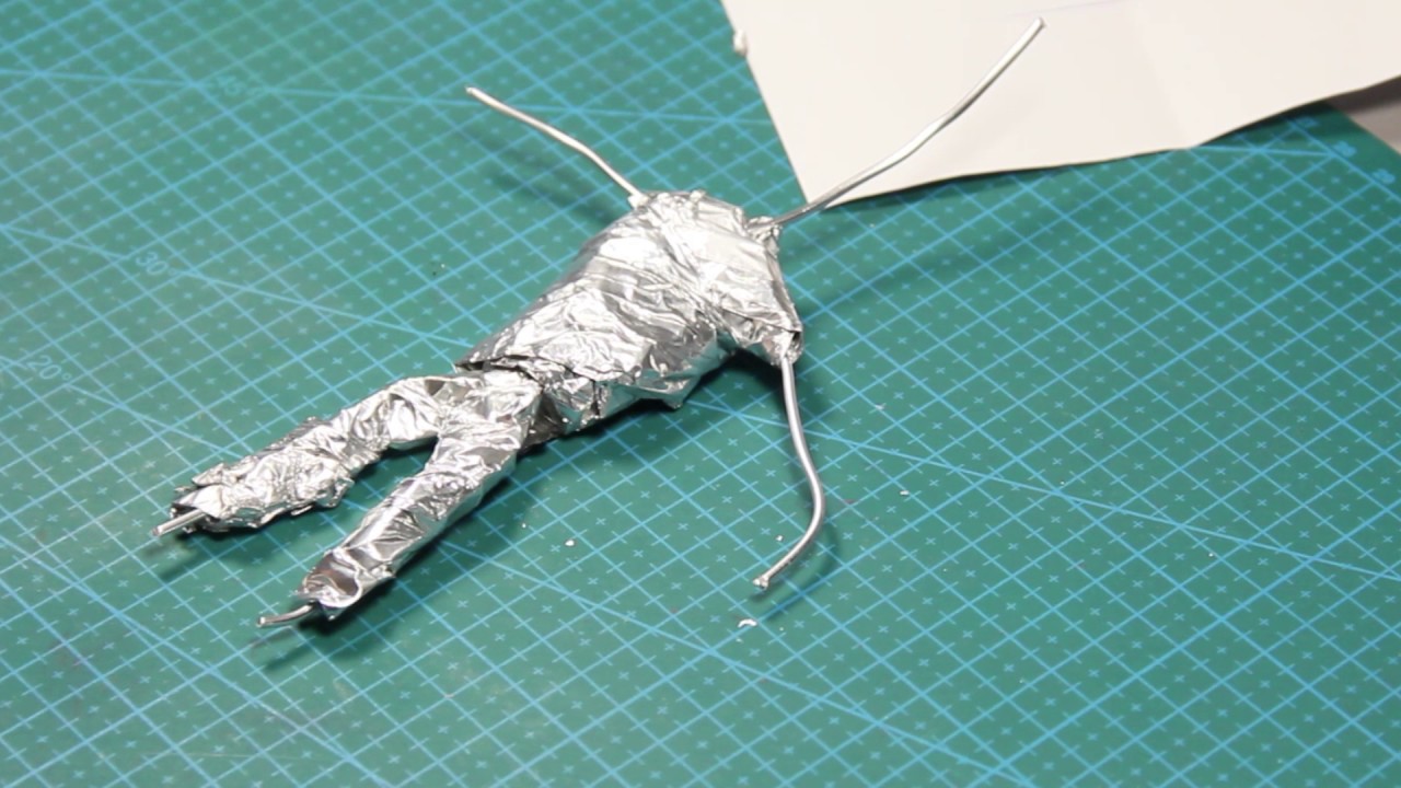 How to Make an ARMATURE for POLYMER CLAY FIGURES