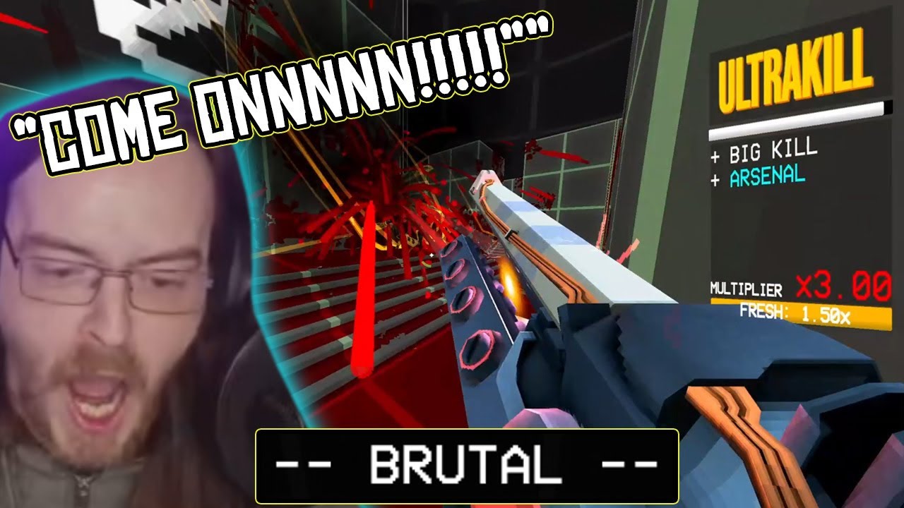 How hard is BRUTAL? Time to find out in THE CYBER GRIND!!! | ULTRAKILL