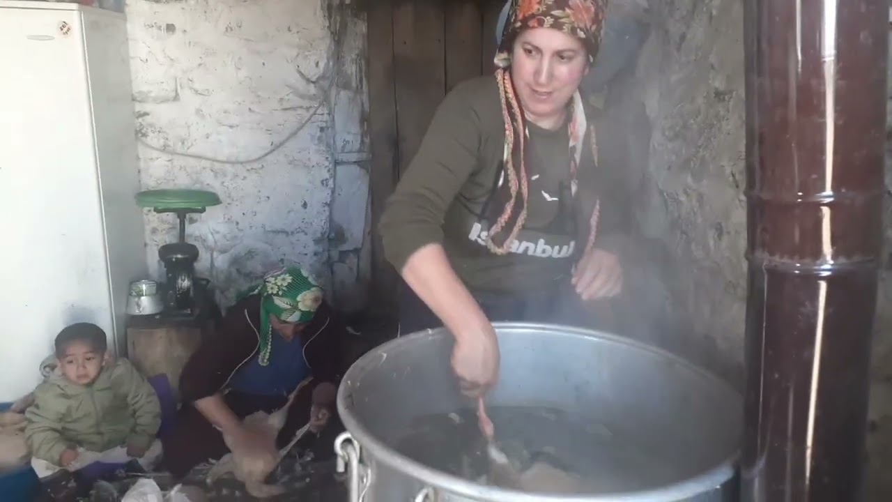 kars kaz kesimi#kars #k&ouml;y #istanbulturkey #azerbaycan