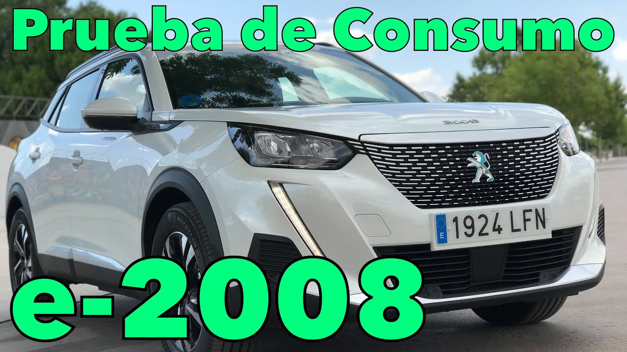 Peugeot e-2008 Prueba de Consumo 120km/h, 100km/h, Interurbano y Ciudad MOTORK
