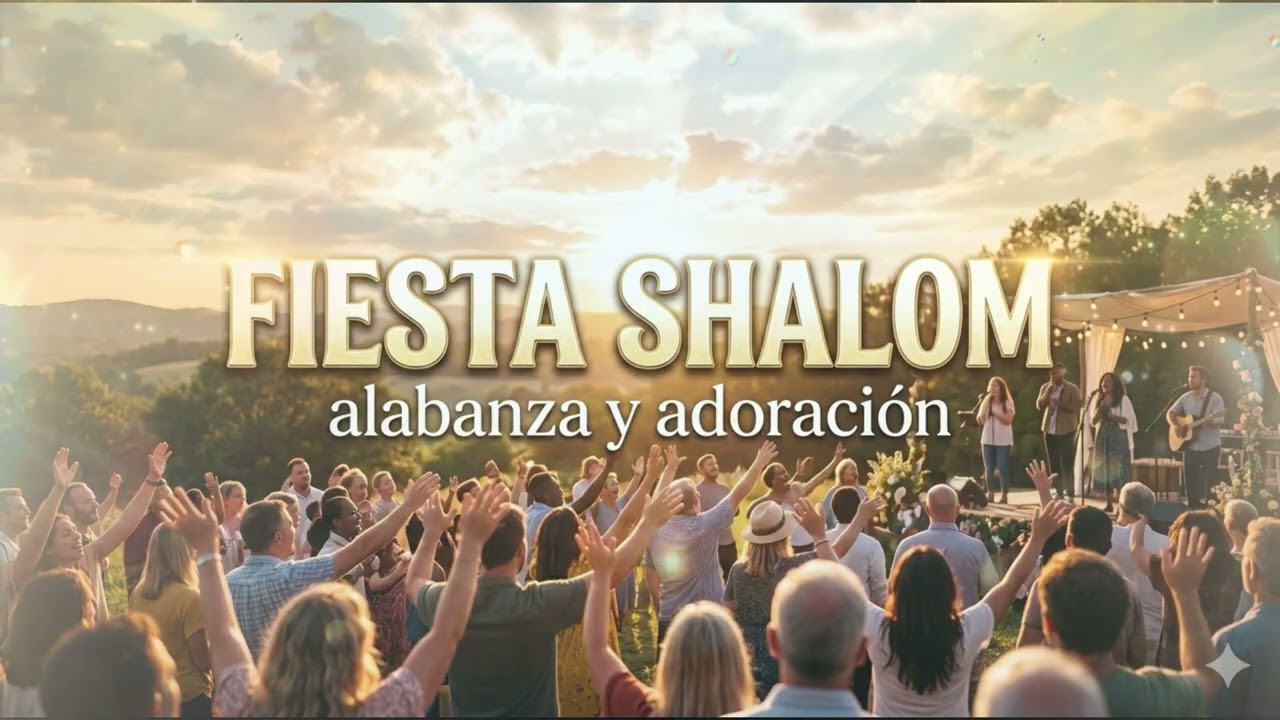 Alabanza Fiesta Shalom  - Alabanzas para recordar  #oracion #alabanza #adoracion #cristo