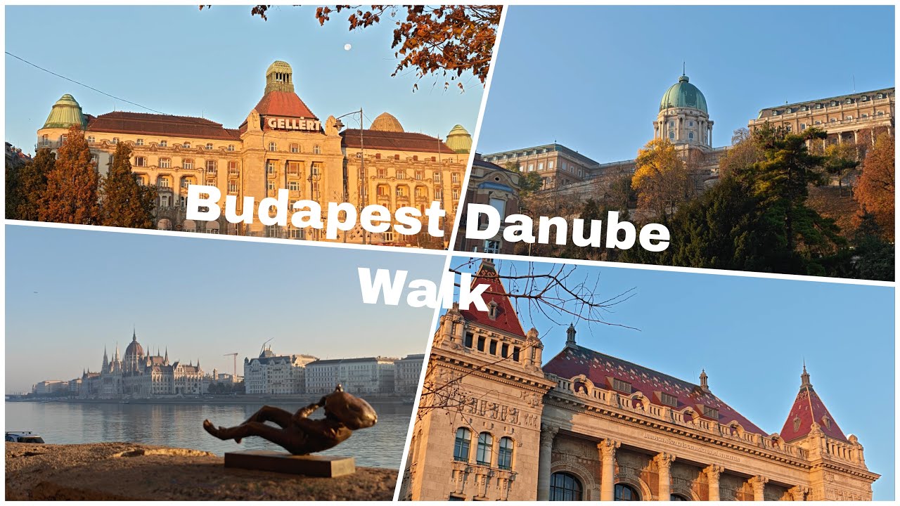 Budapest Danube Walk | Buda Riverside | WorldPeeks Walk [4K/60FPS]