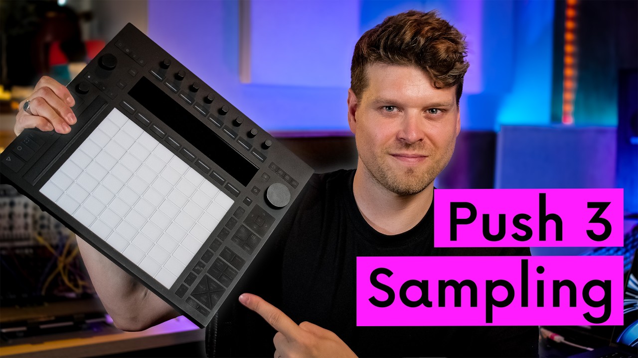 Изучите сэмплирование с помощью Ableton Push 3 — захват, деформация и нарезка битов