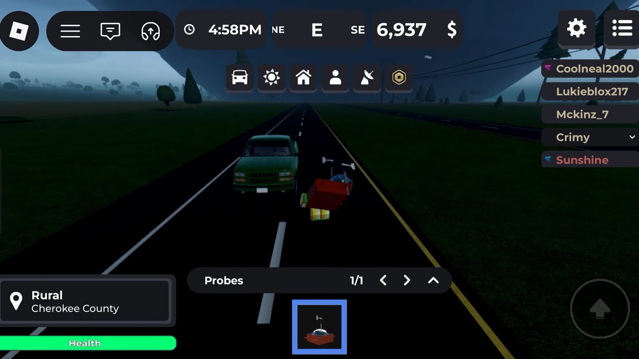 Storm chasing and twisted