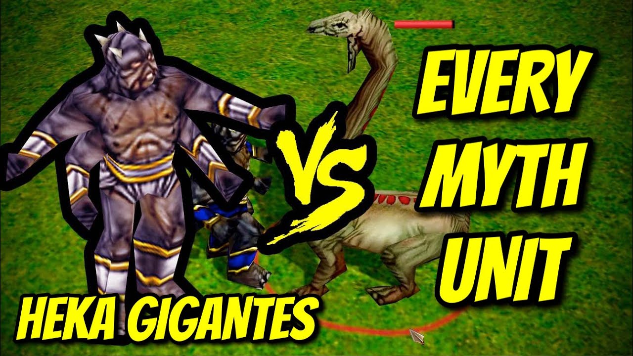 HEKA GIGANTES vs EVERY MYTH UNIT | Age of Mythology