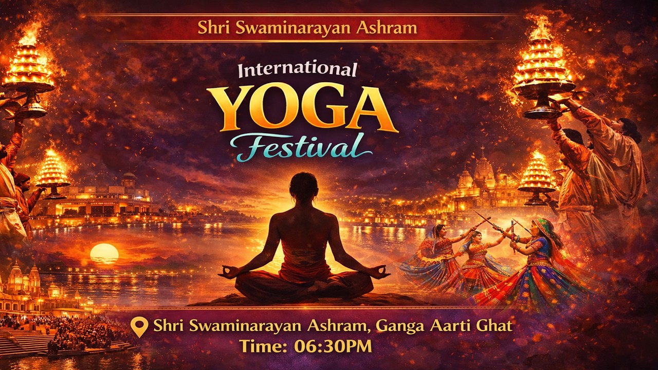 14 March 2026  Shree Swaminarayan Ashram  Meditation & Ras Garba