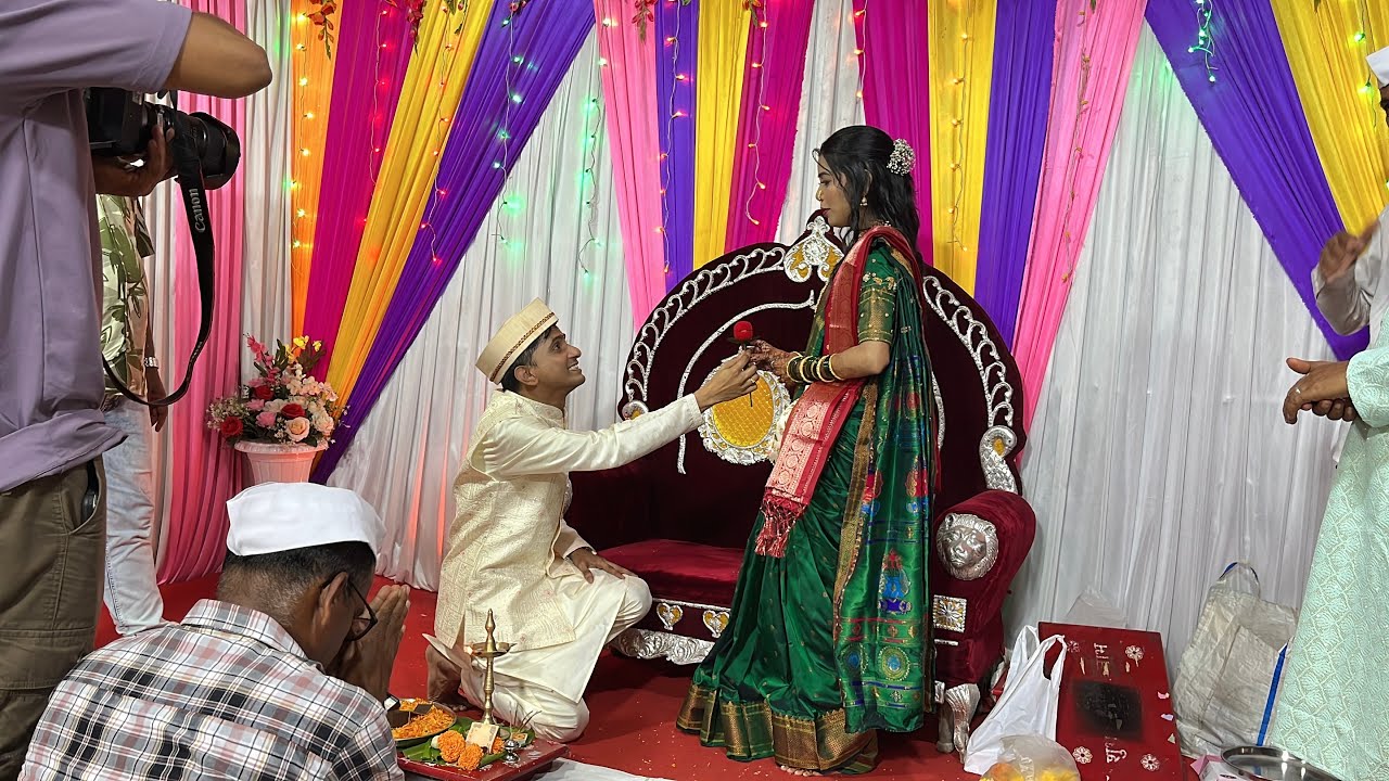 Engagement vlog साखरपुडा व्लॉग नक्की बघा  || finally साखरपुडा झाला 😍