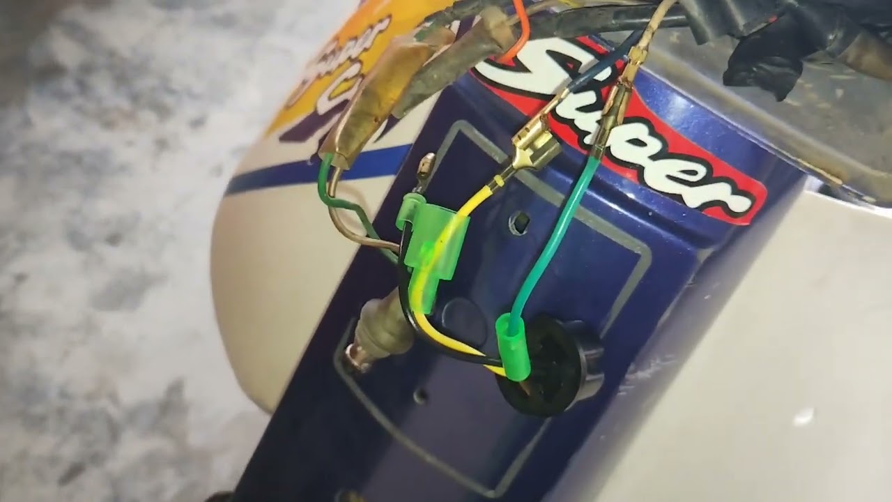 luz led para Honda c90