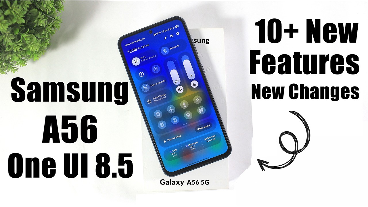 Samsung A56 5G: Новые функции обновления One UI 8.5
