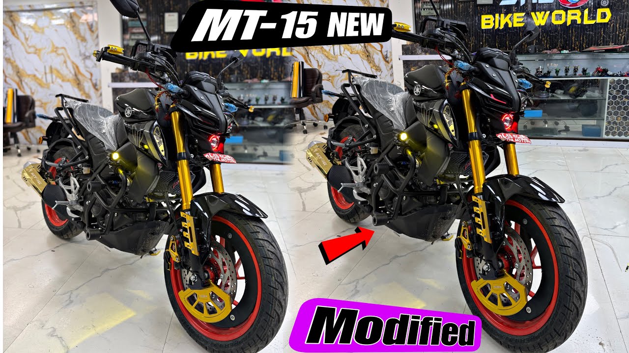 New Mt15 Modified 2025 | Mt 15 Modifications | Mt15 black Modified 