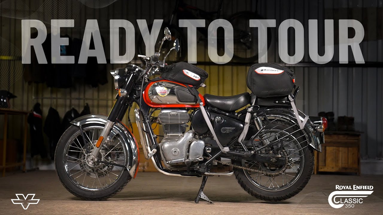 The Ultimate Luggage Setup for Your Classic 350 Adventures #viaterra #classic350