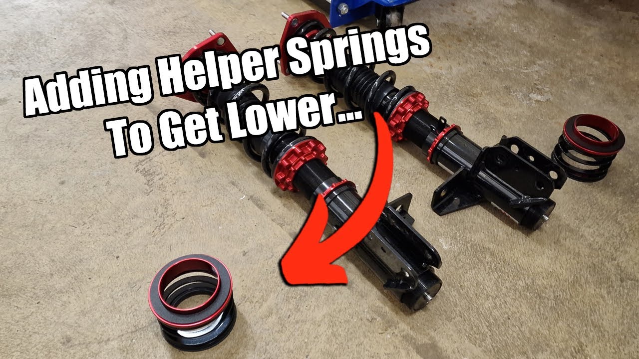 USING HELPER SPRINGS TO LOWER YOUR RIDE HEIGHT