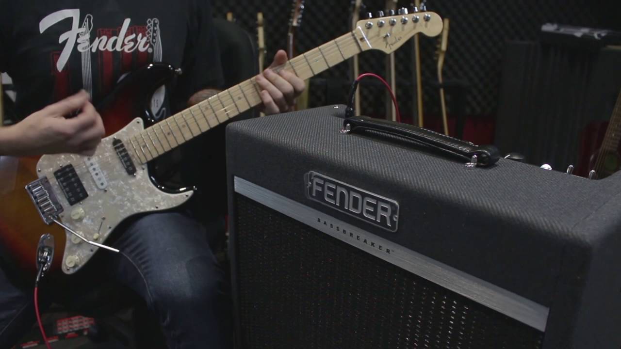 Fender Bassbreaker 15 combo Part 1 - Low and Mid gain settings