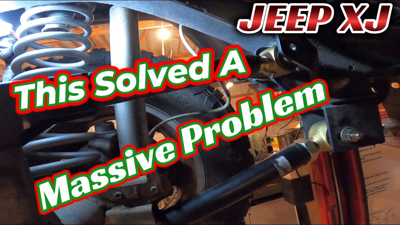 Repairing A Huge Issue!! 🔴JEEP XJ Front Suspension🔴