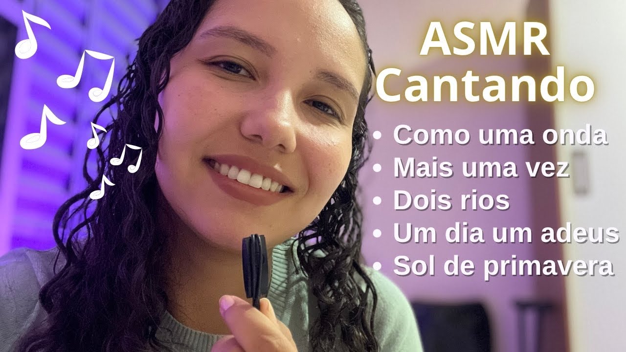 ASMR - Cantando para você dormir 💤 😴