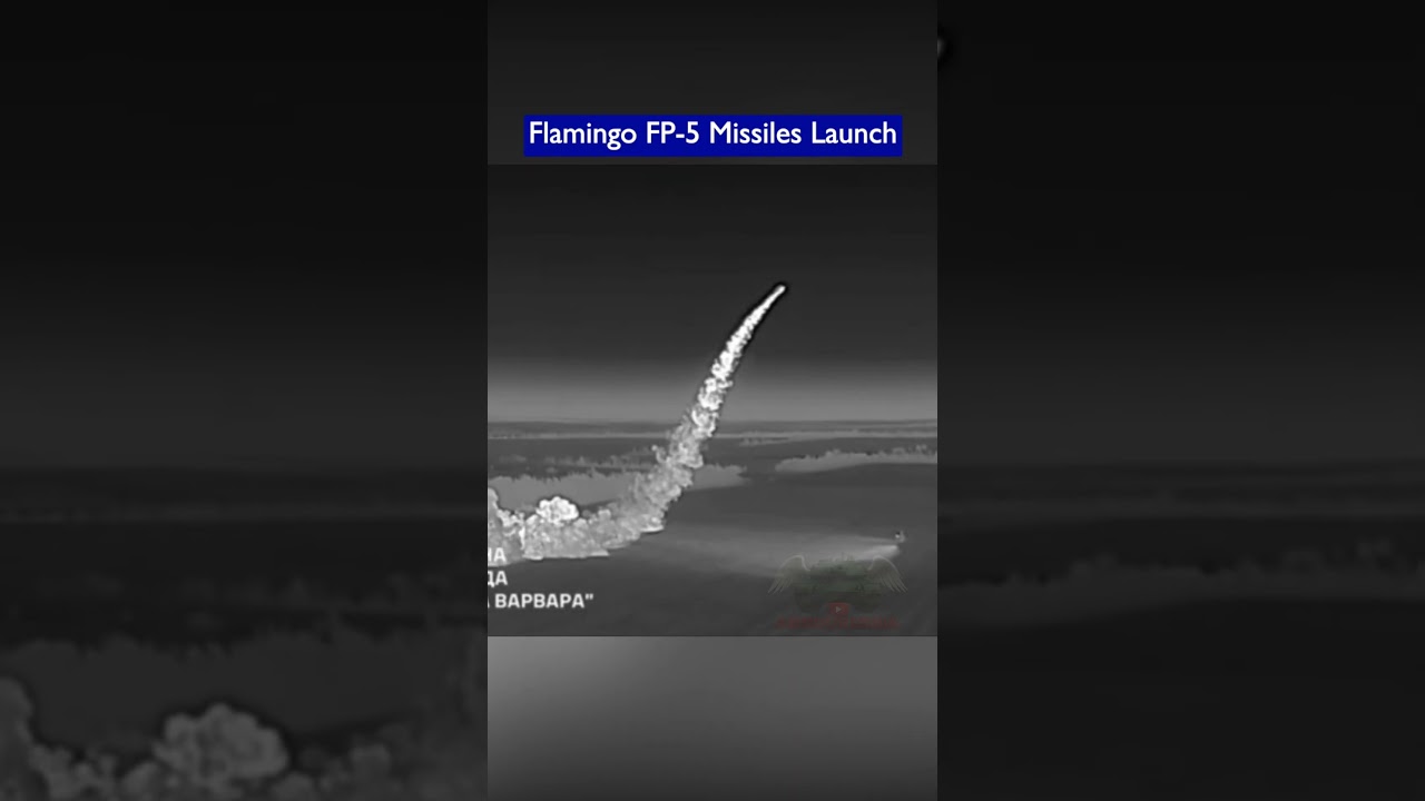 Russian Strategic Facility in Cheknosary Hit by FP-5 Flamingo Missile!!