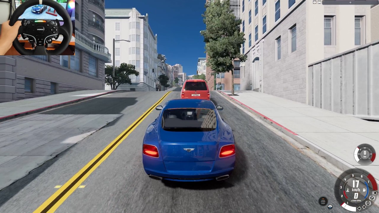 Bentley Continental W12 GT | BeamNG Drive | MOZA R5