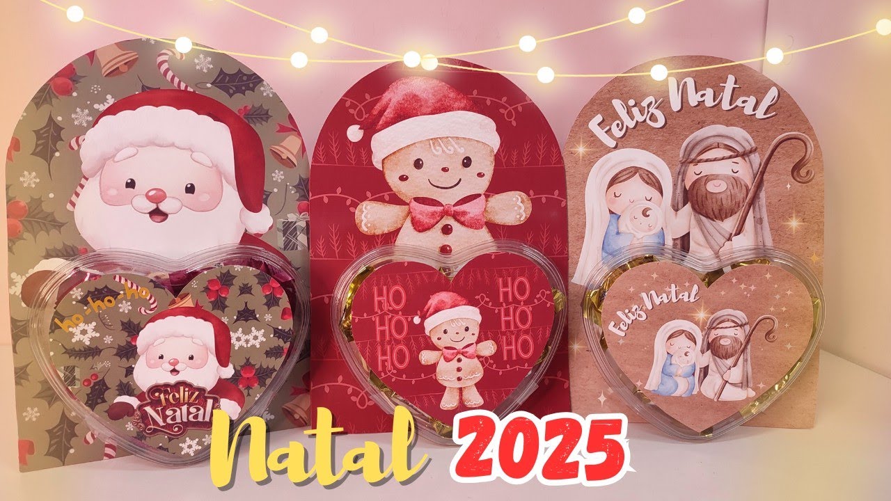 CARTÃO GIGANTE PARA O NATAL 2025 VAI SER SUCESSO ❤️🌲