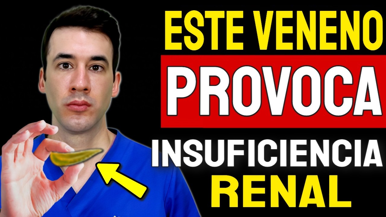 ¡EL PEOR VENENO que Causa INSUFICIENCIA RENAL! (ENFERMEDAD DEL RIÑON)