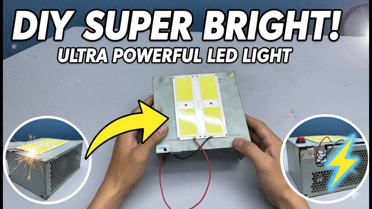 🛠️ Don’t Throw It Away! Reuse Your PC Power Supply for a Genius Home DIY! Creation Maker