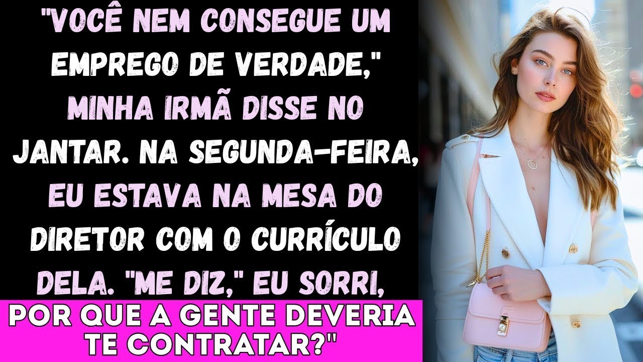 No jantar de família, riram de mim e me chamaram de inútil. Na próxima reunião, vão me chamar de..