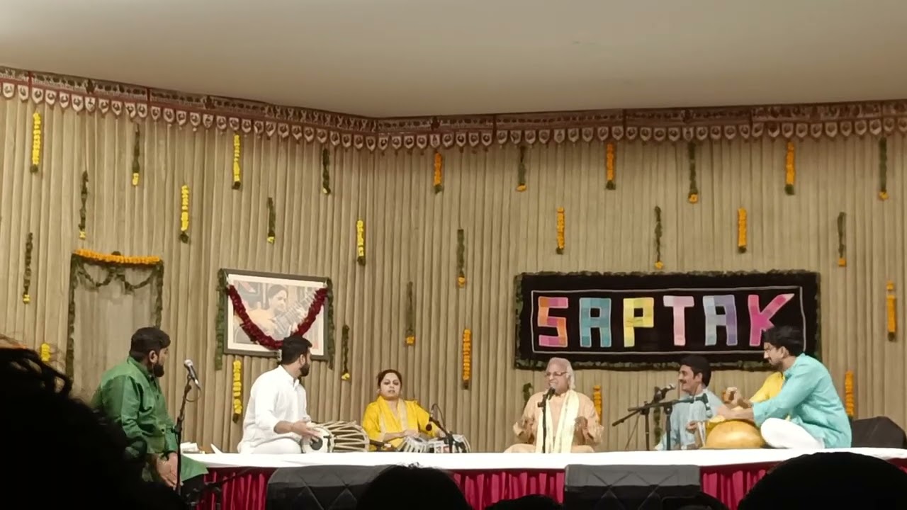 Taal Sanskirtan by Suresh Talwarkar #saptak #vocal #harmonium #tabla #pakhawaj #cajon #calabash 