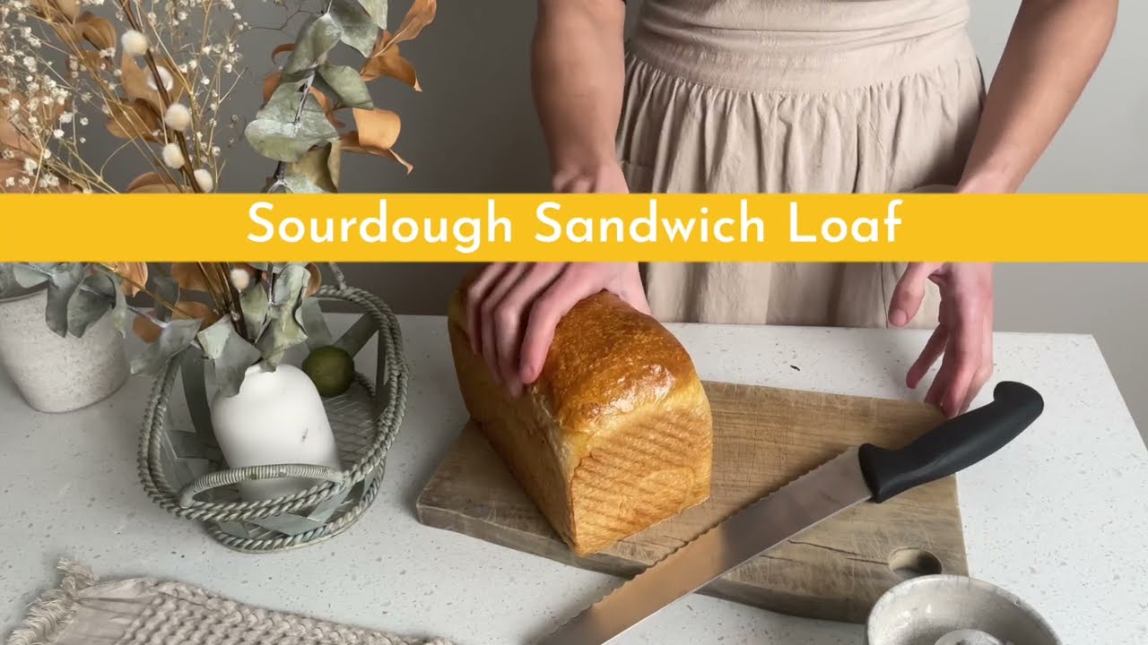 🍞Единственный рецепт хлеба для сэндвичей на закваске, который вам нужен🍞 #хлебназакваске #хлеб #р...
