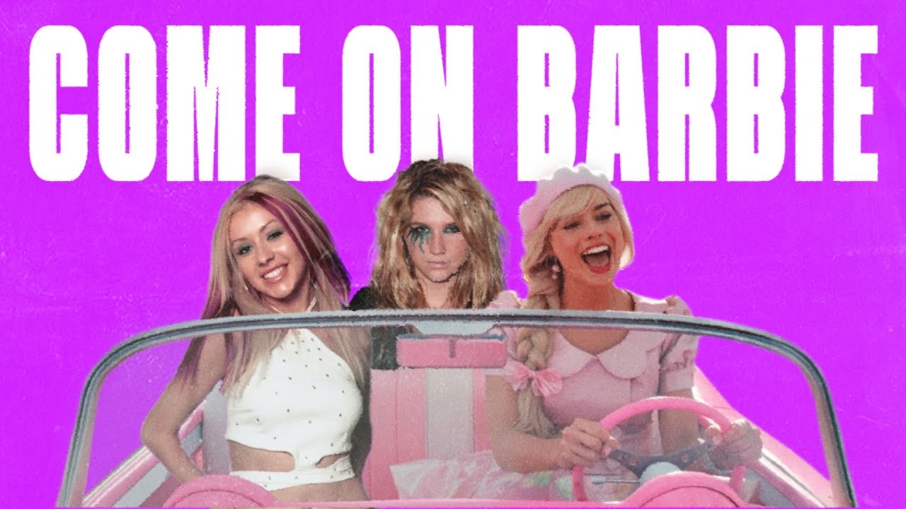 COME ON BARBIE (Aqua vs. Fountains of Wayne vs. Kesha vs. Christina Aguilera) (Mashup Video)