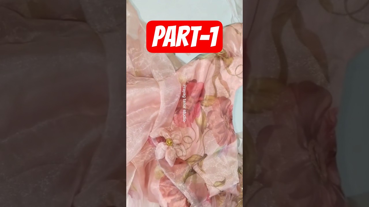 umbrella gown ki cutting step by step for 8 to 10 year girl #shorts #ytshorts #fashion #gown #viral