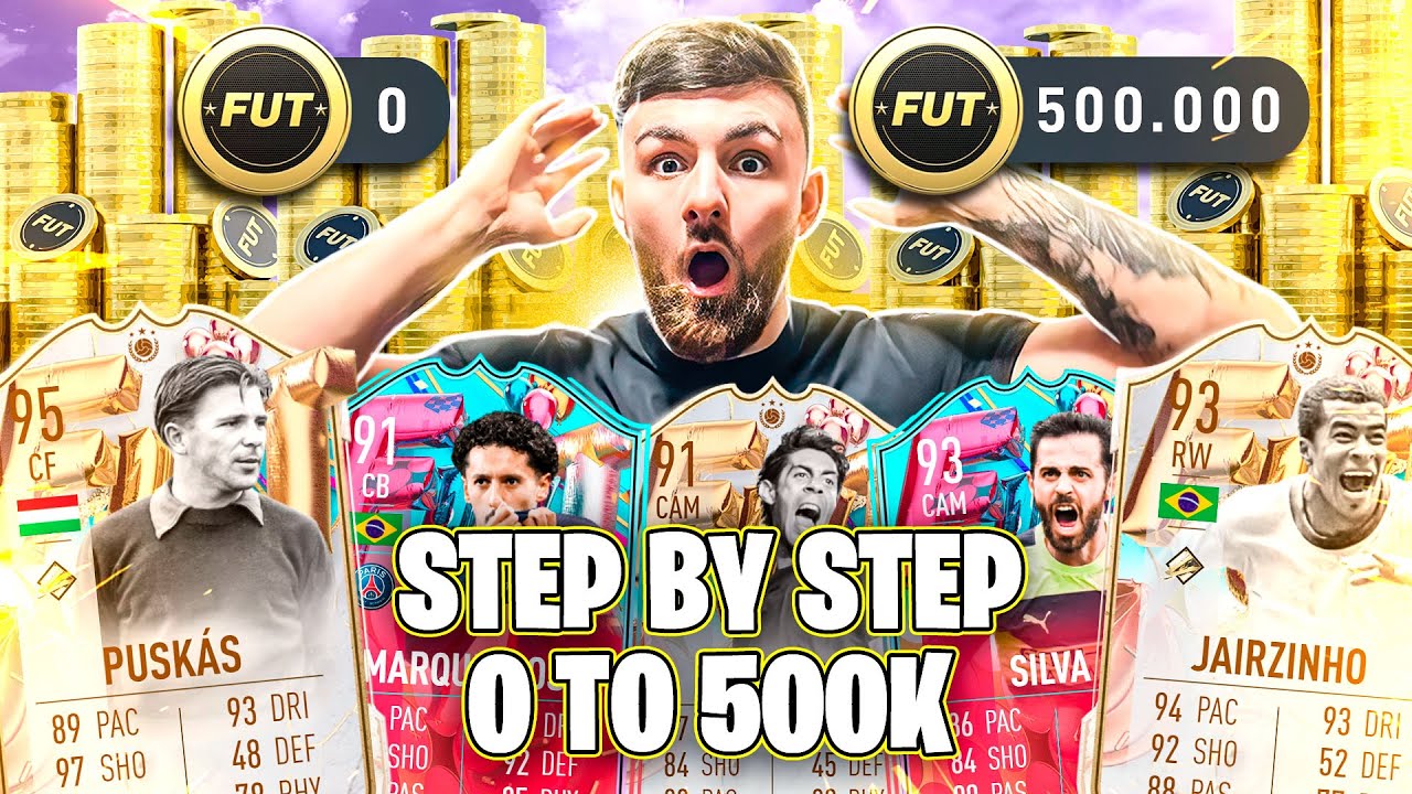 FASTEST way to go from 0 To 500K COINS in FIFA 23 (EASIEST way to go from 0 to 500K) *TRADING GUIDE*