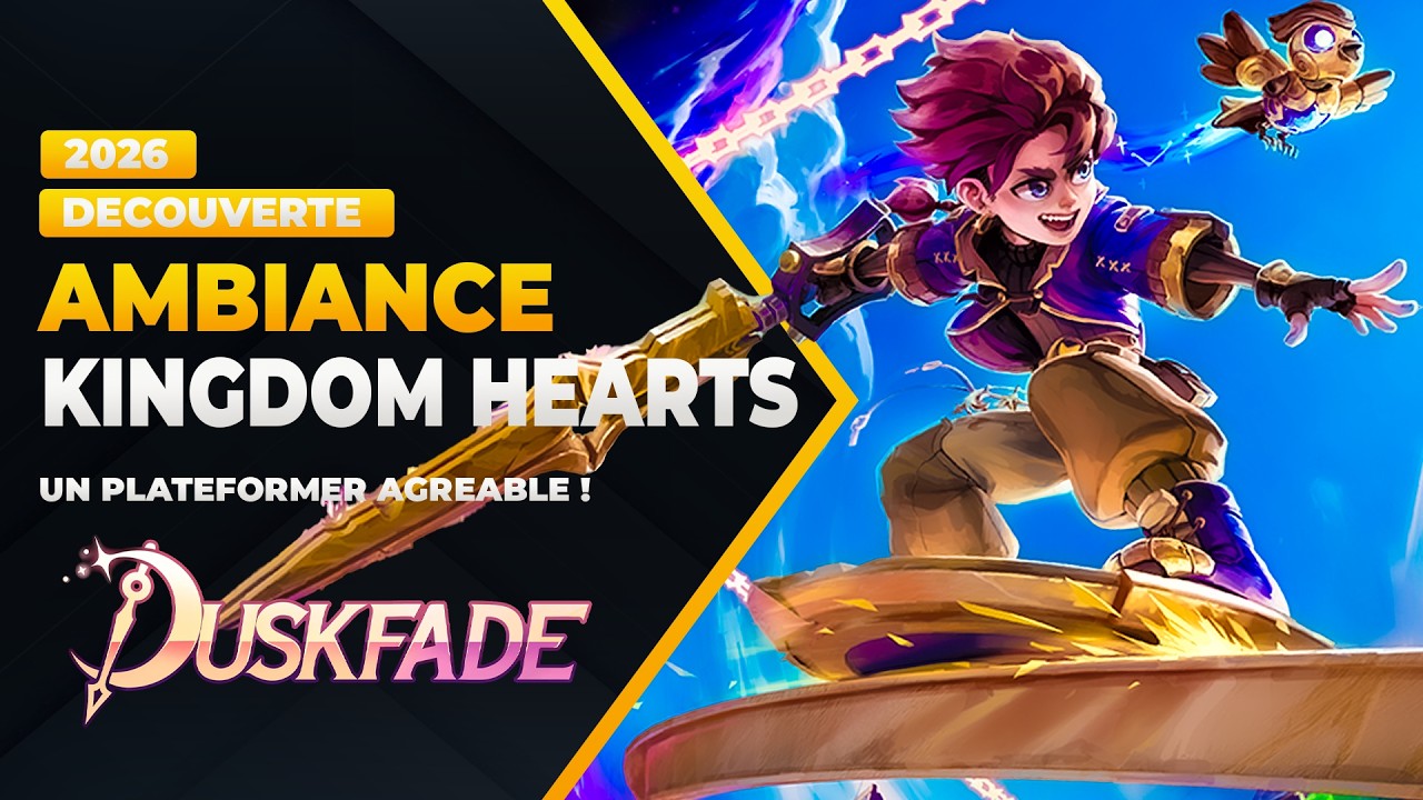 DUSKFADE , Un Plateformer Avec Une Grosse Vibe Kingdom Hearts ? ( Gameplay Découverte FR )